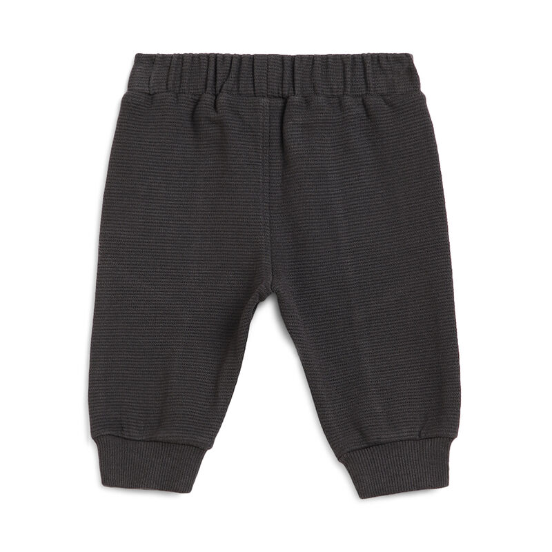 Boys Dark Grey Solid Long Trousers image number 1